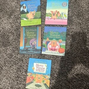 Mercy Watson Book Set by Kate DiCamillo- Books 1-4 & 6